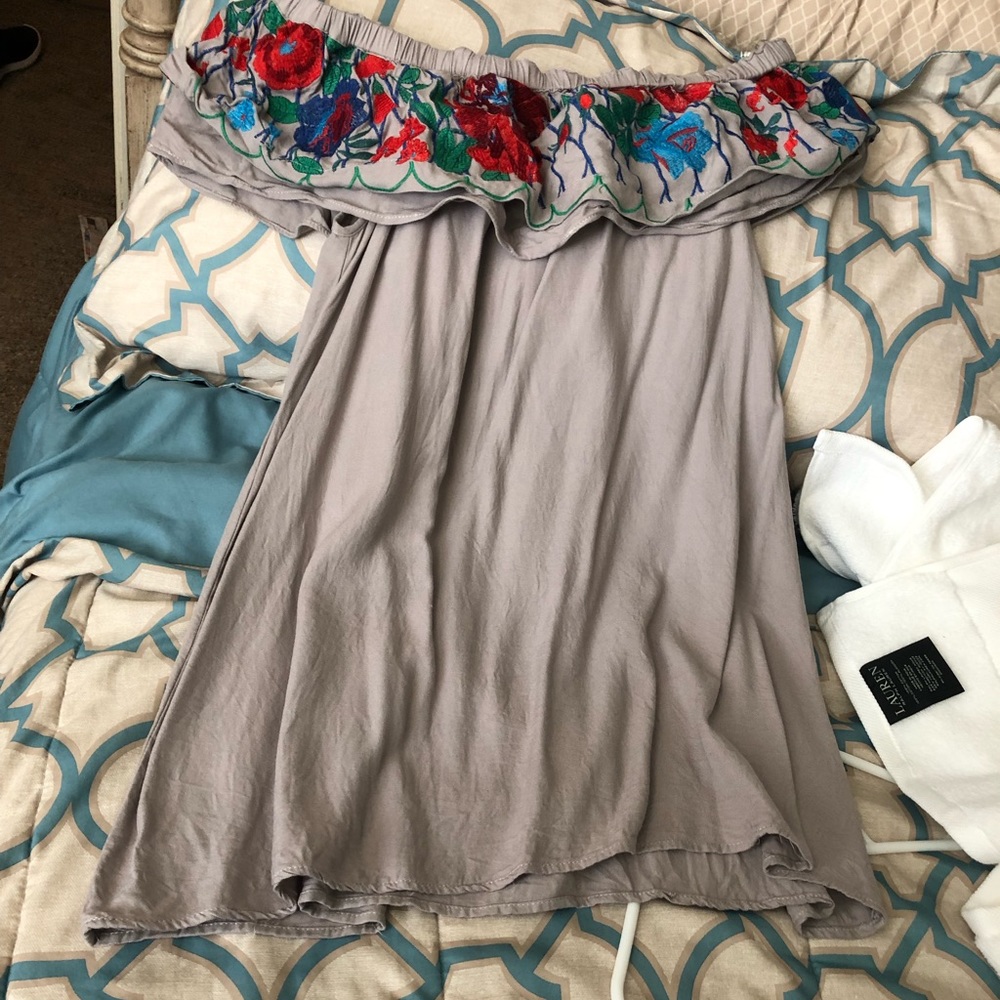 Off The Shoulder fiesta dress